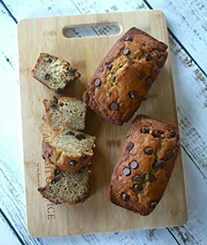 Mini Chocolate Chip Banana Loaves