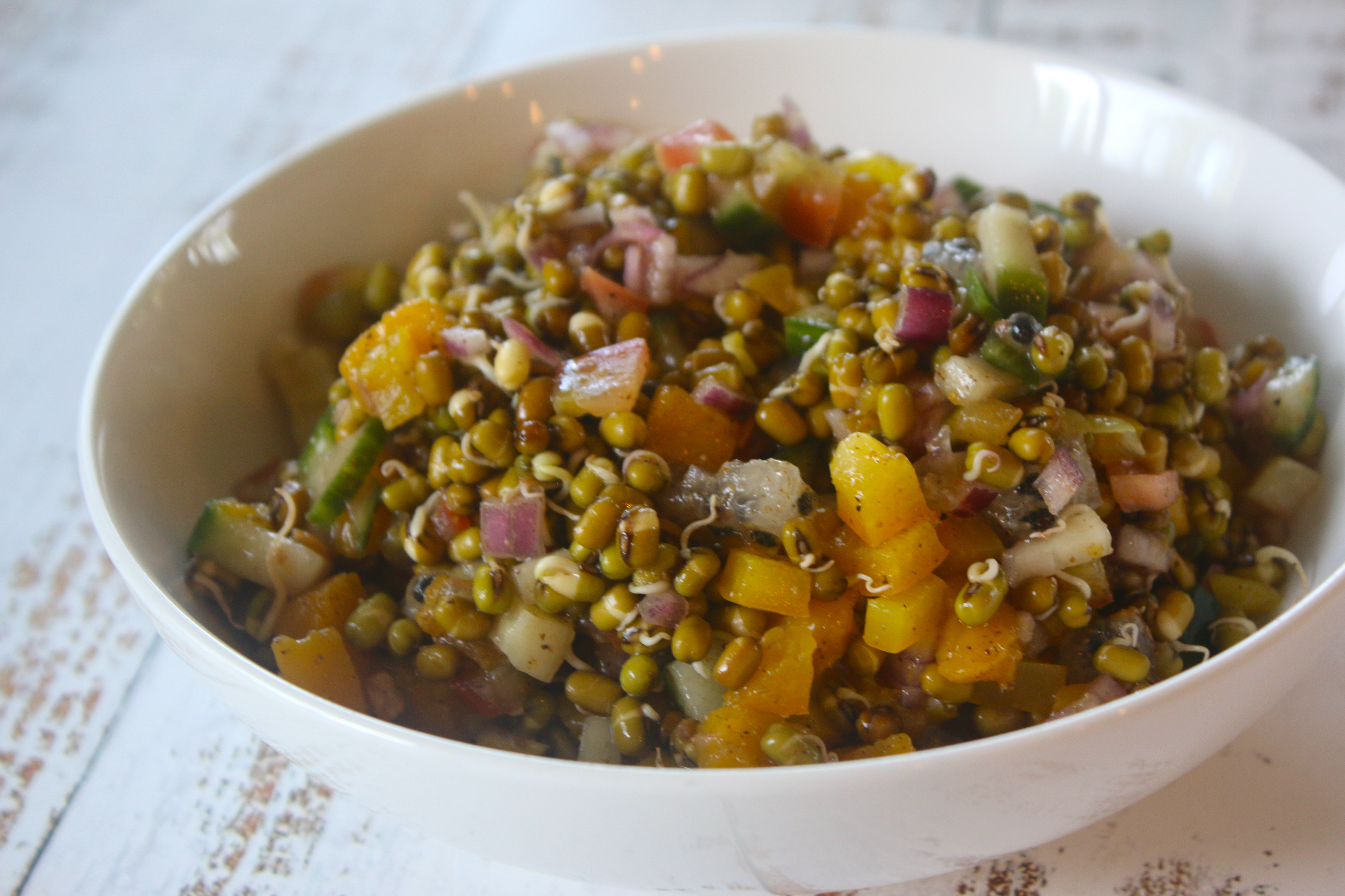 Moong Sprouts Salad