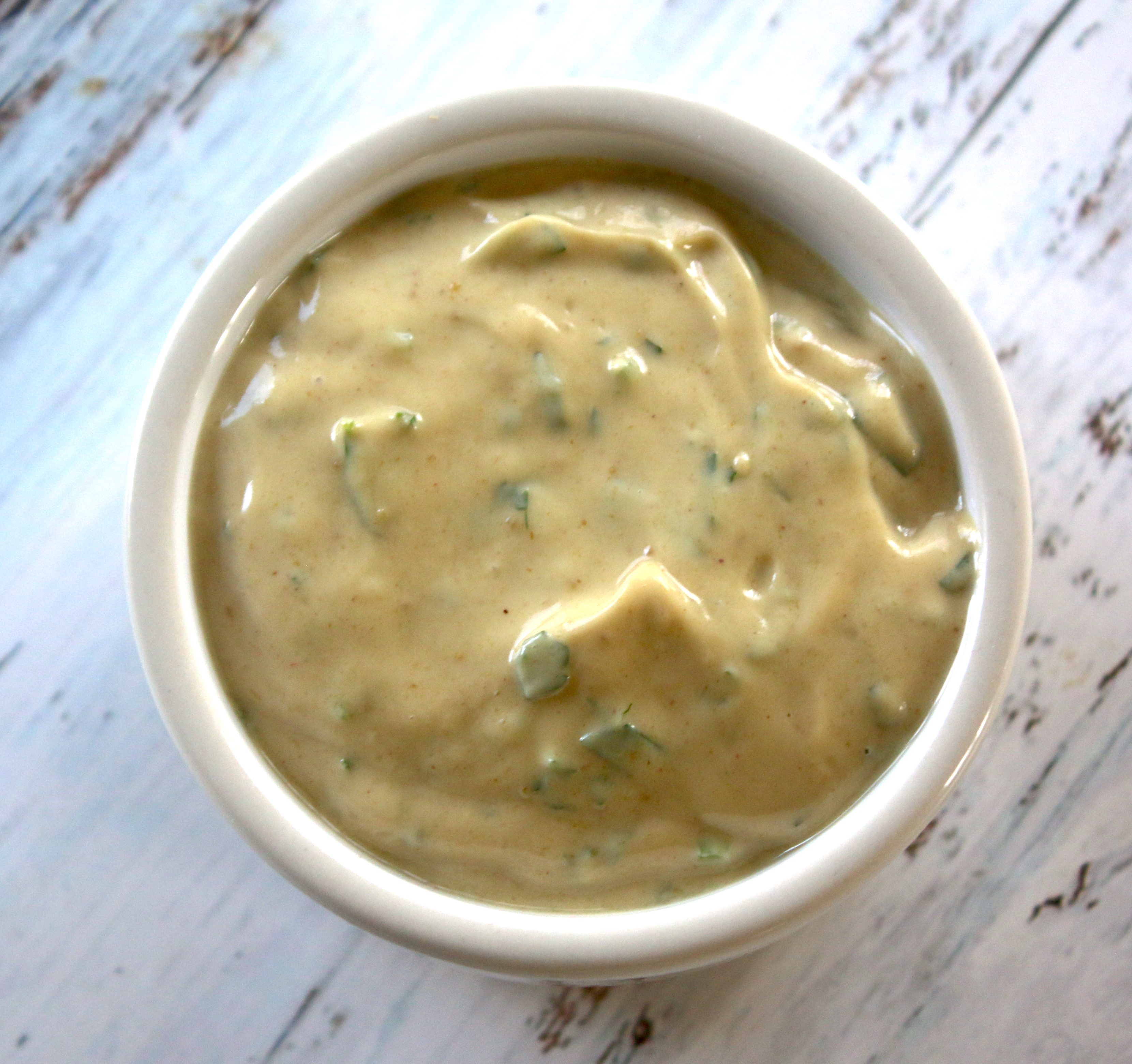 Pistachio Butter and Herb Dip