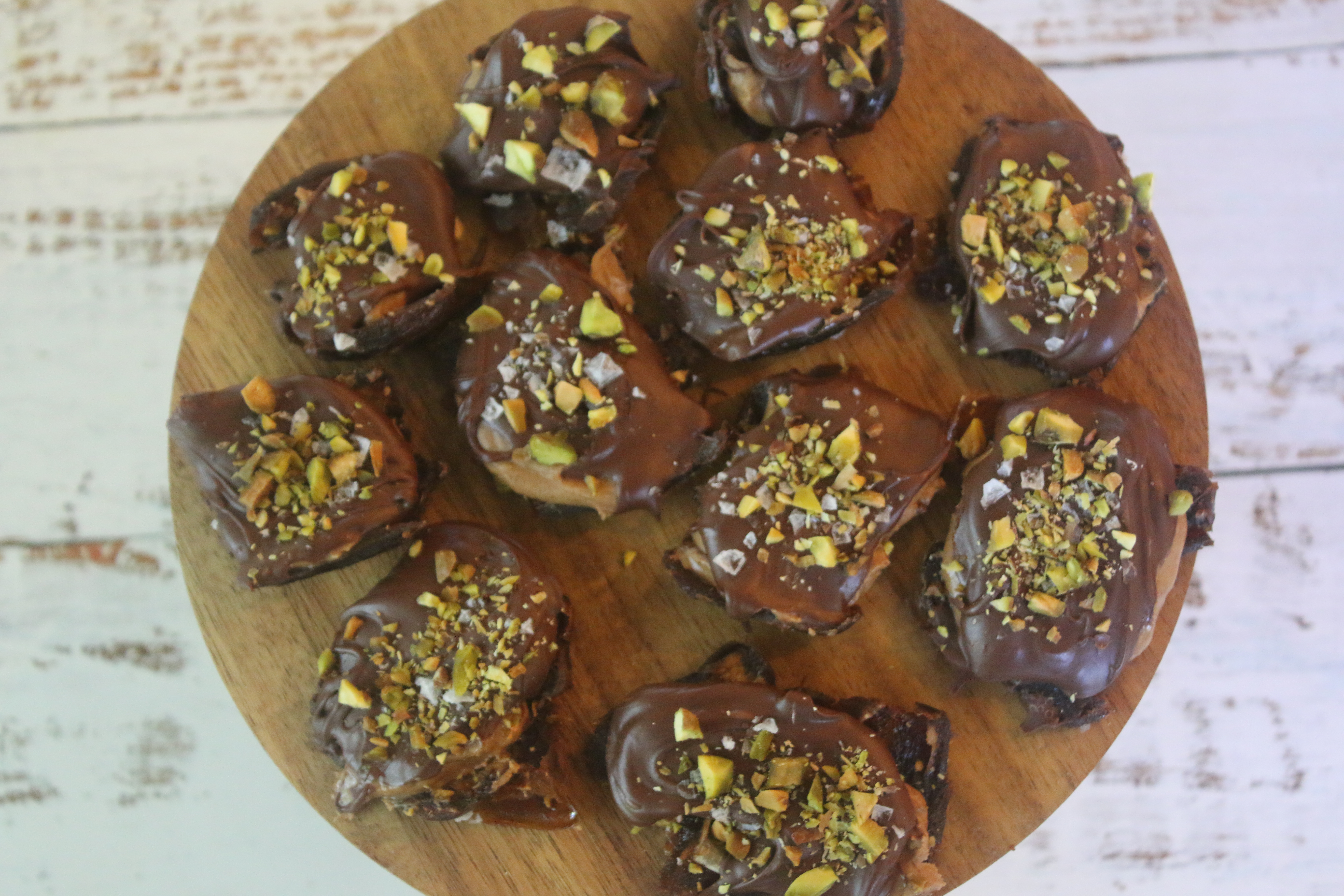 Almond Pistachio Date Bites