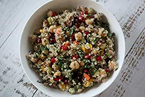 Quinoa and Herb Pomegranate Salad