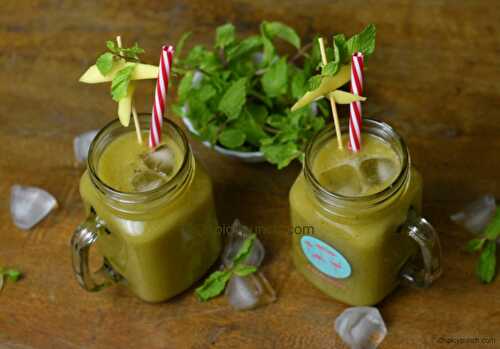 Aam panna recipe-Bengali kacha aam er sorbot/aam pora'r shorbot recipe