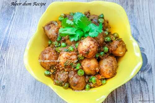 Bengali aloor dum recipe | bengali style dum aloo recipe