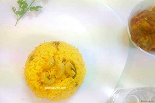 Bengali basanti pulao | basanti pulao recipe | bengali holud misti pulao