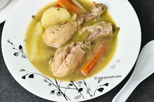 Healthy chicken stew recipe- how to make chicken stew
