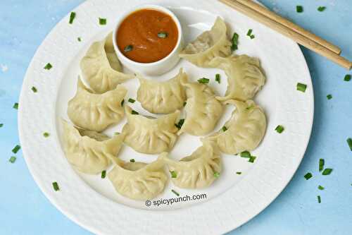 How to make chicken steamed momos recipe step by step