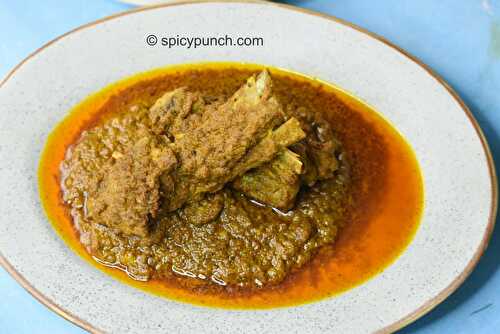 Kolkata style mutton chaap recipe step by step pics