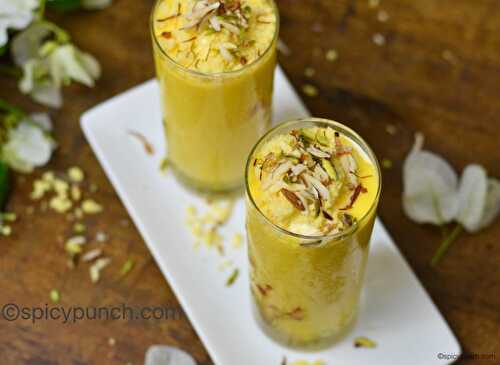 Mango lassi recipe(Easy & Best) step by step with pictures