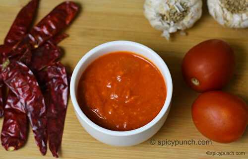 Momo chutney recipe | Momo sauce recipe | red chutney for momos