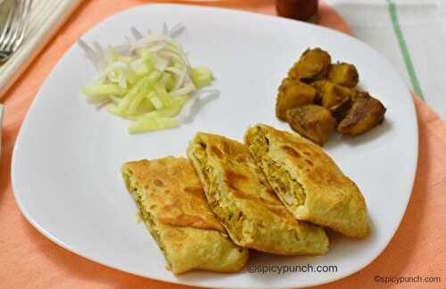 Mughlai paratha recipe | Egg muglai paratha | Bengali egg moglai porota