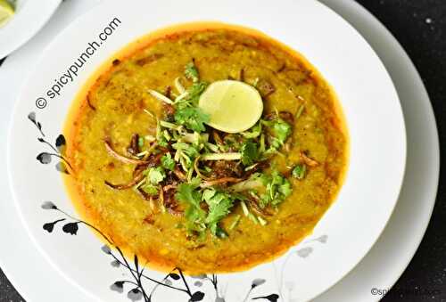 Mutton haleem recipe | easy haleem recipe | Kolkata haleem recipe
