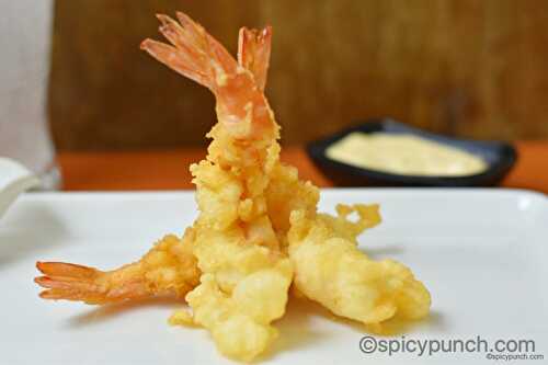 Prawn tempura recipe | easy Japanese prawn tempura recipe