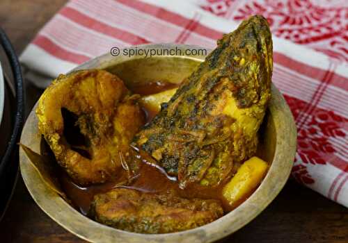 Shol macher jhal jhol | bengali spicy shol fish curry recipe