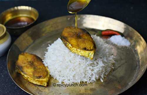 How to make Ilish maachh bhaja with Ilish maachher tel – recipe with photos