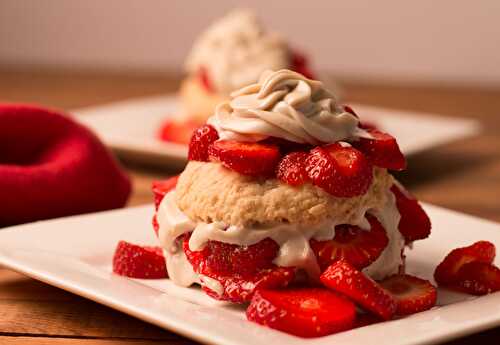 Vegan Strawberry Shortcake