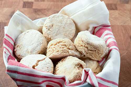 Whole Wheat Biscuits - Vegan and Oil Free