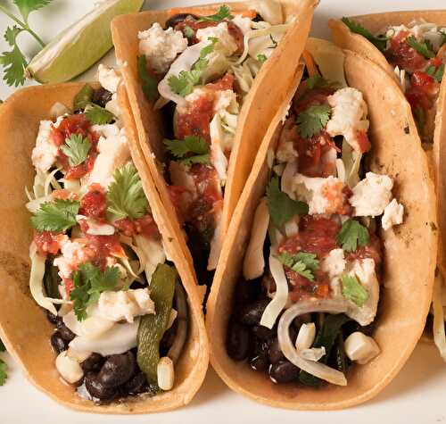 Black Bean and Grilled Vegetable Tacos