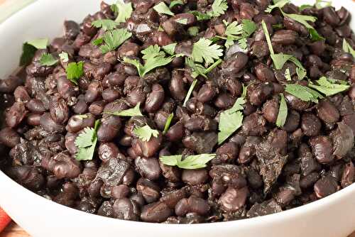 Savory Black Beans in the Instant Pot