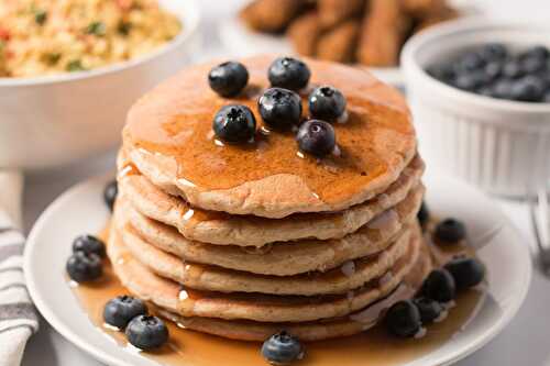 Vegan Whole Wheat Pancakes