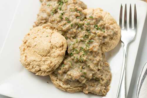 Vegan Biscuits and Gravy