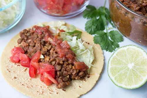Lentil Walnut Taco Meat