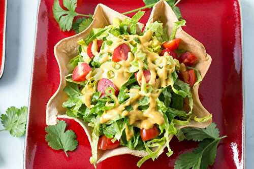 Vegan Taco Salad with Chili