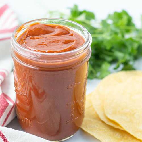 Easy Enchilada Sauce - Vegan and Oil Free