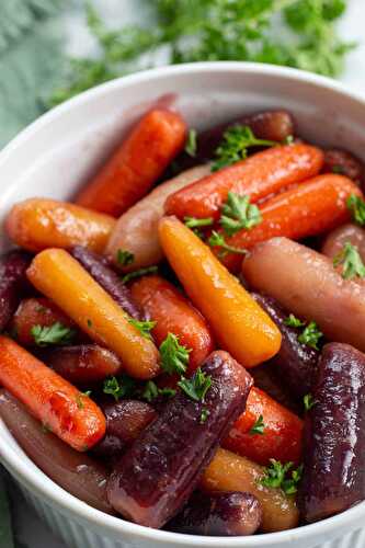 Instant Pot Glazed Carrots (No Oil)