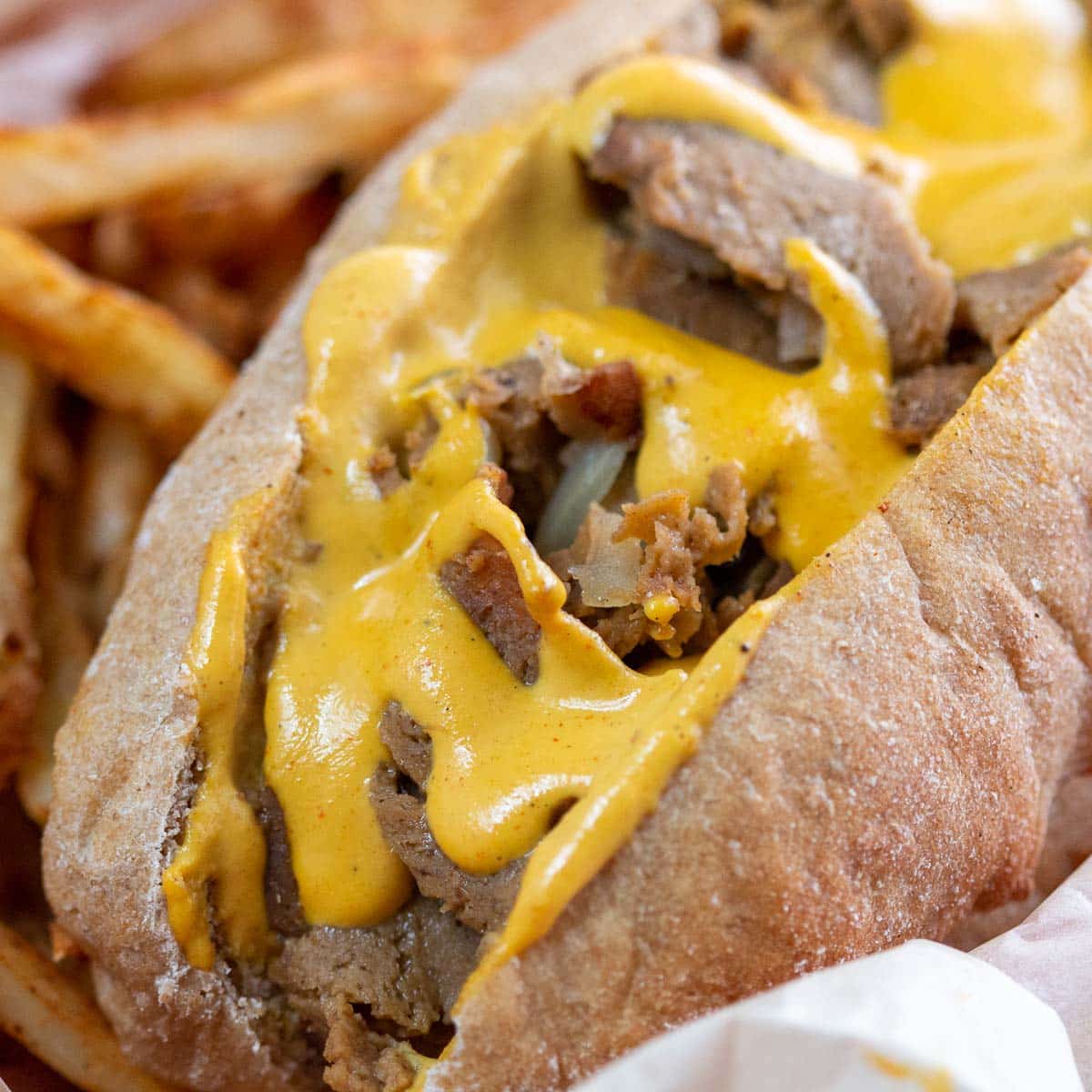 Vegan Philly Cheesesteak