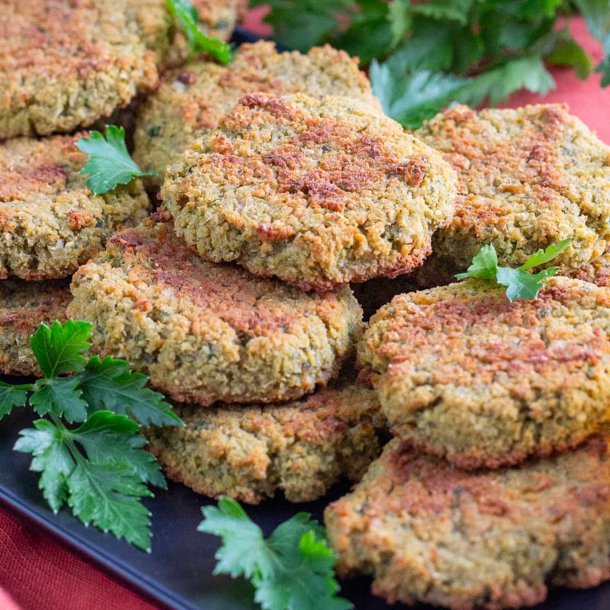 Oil Free Falafel