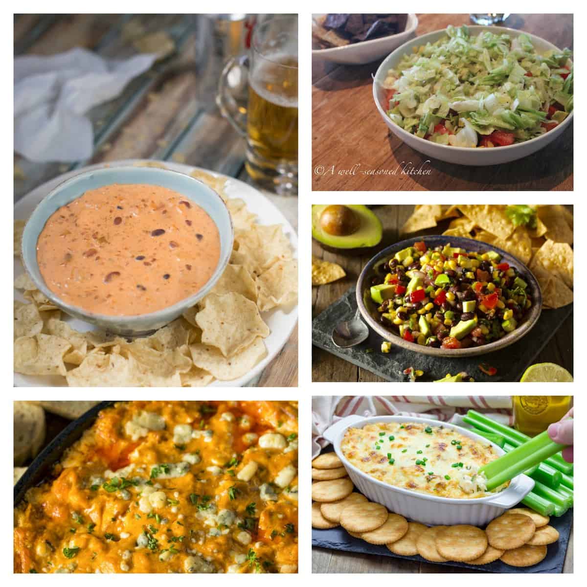 5 Easy Make Ahead Super Bowl Dips | A Well-Seasoned Kitchen®