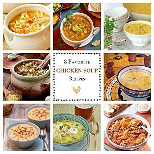 8 Favorite Chicken Soup Recipes | A Well-Seasoned Kitchen®