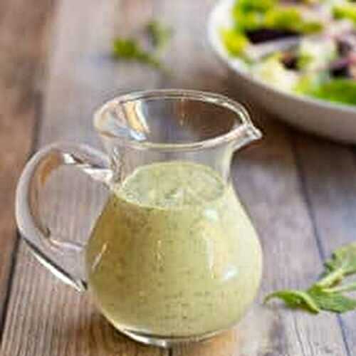 Arugula Salad Dressing