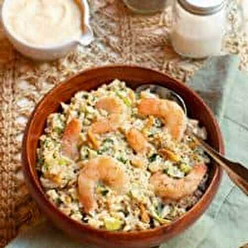 Asian Shrimp and Brown Rice Salad