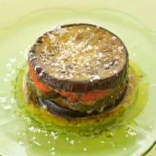 Baked Eggplant and Zucchini