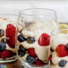 Berry Parfait with Cream