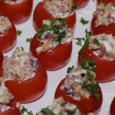 BLT in a Cherry Tomato