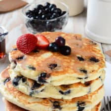 Blueberry Buttermilk Pancakes