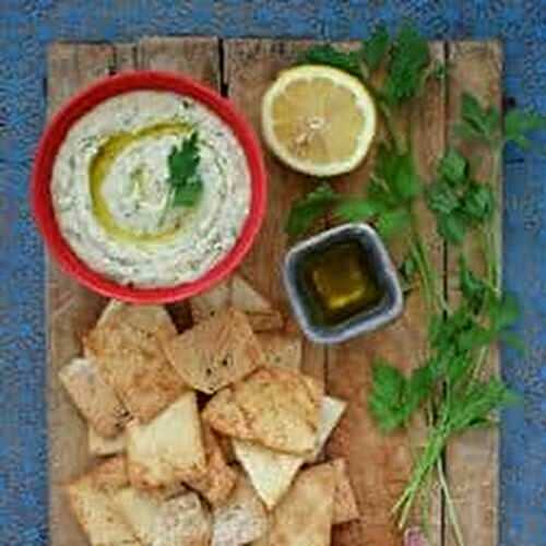 Cannellini Bean Dip with Truffle Oil