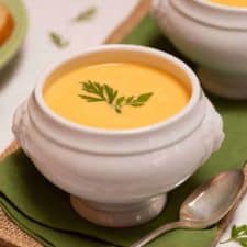 Carrot Vichyssoise (Chilled Vegetable Soup)