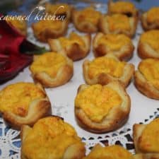 Cheddar Chutney Tarts