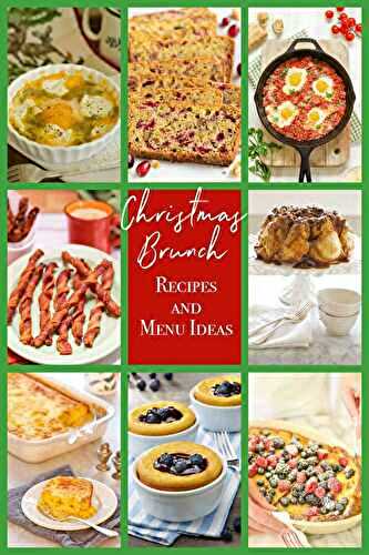 Christmas Brunch Recipes and Menu Ideas