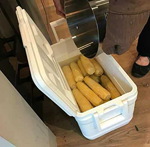 Fresh corn for a crowd - A Well Seasoned Kitchen