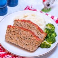 Ground Turkey Meatloaf Recipe with Oats