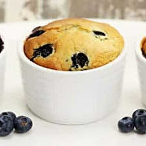 Individual Blueberry Cakes