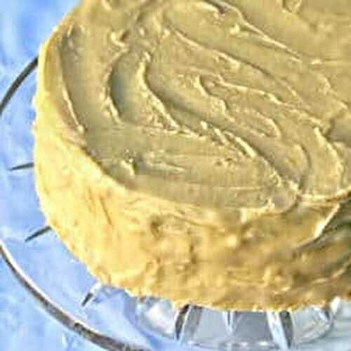 Jam Cake with Caramel Frosting