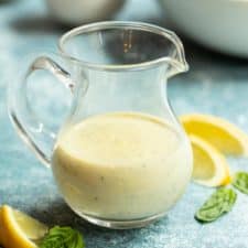 Lemon-Basil Tahini Dressing