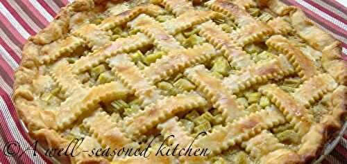 Make a lattice top pie crust - A Well Seasoned Kitchen