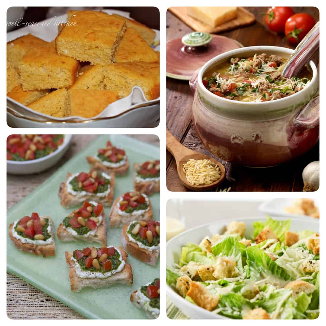 Make Ahead Casual Holiday Menu | A Well-Seasoned Kitchen®