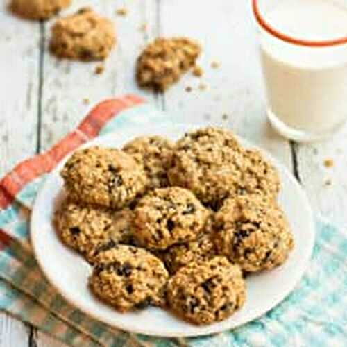 Mini Oatmeal Raisin Cookies
